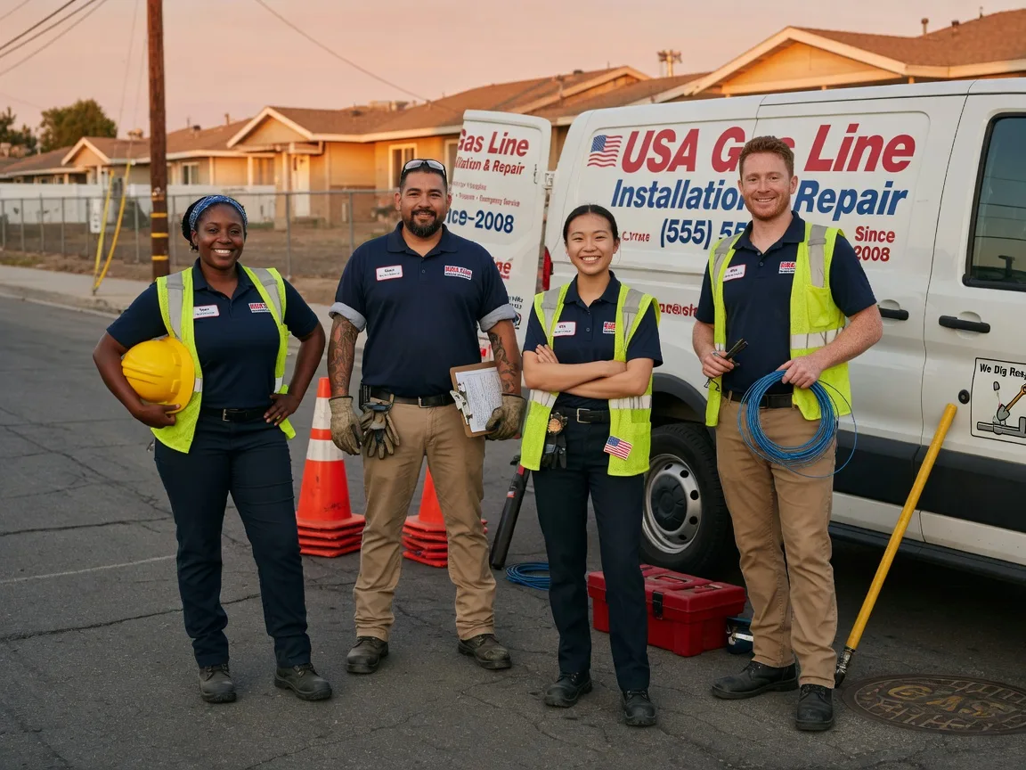 Gas Line Installation company in Piedmont, OH
